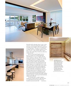 Modern Luxury Interiors Magazine Harvey Residence Interiors MS2